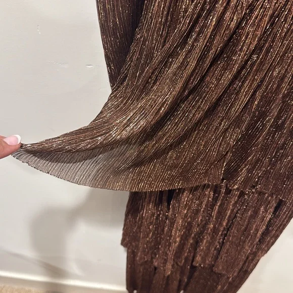 SABINA MUSAYEV CARRY DRESS bronze - Picture 8 of 11